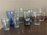 COCA COLA GLASS COLLECTION