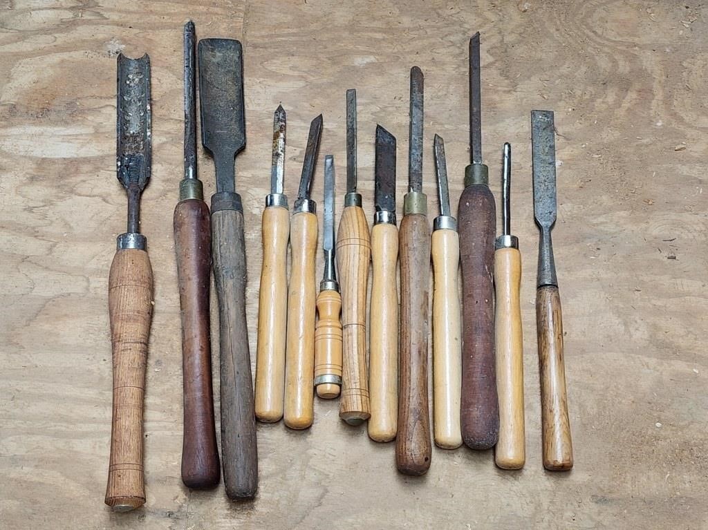 Assorted Lathe Chisels