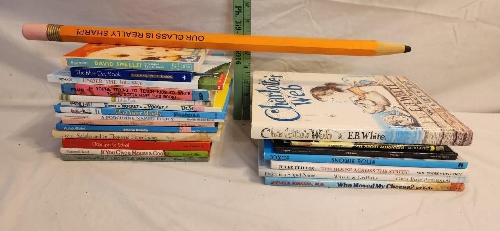 Jumbo Pencil, Children's Books, (32)Blank Books