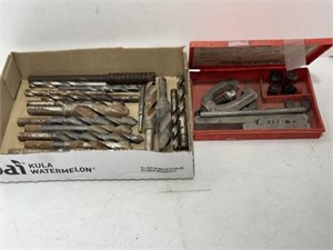 Drill Bits, assorted & Flaring Tool