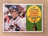 Chipper Jones 2008 50th Anniversary Insert