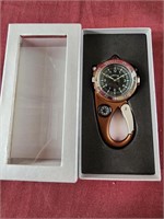Clip pocket watch new in box
