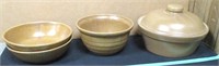 Monmouth Stoneware Mojave Serving Pieces