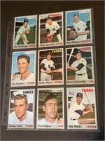 Collection of (9) Vintage New York Yankees
