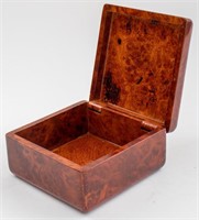 Bird's Eye Maple Burl Wood Box