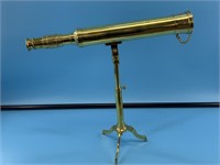 Brass Harbor Master's telescope 14.5" long with ad