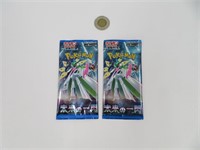 2 pack de cartes Pokémon Japonaise