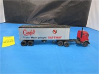 Careful Tender Meats HO Scale Tractor Trailer