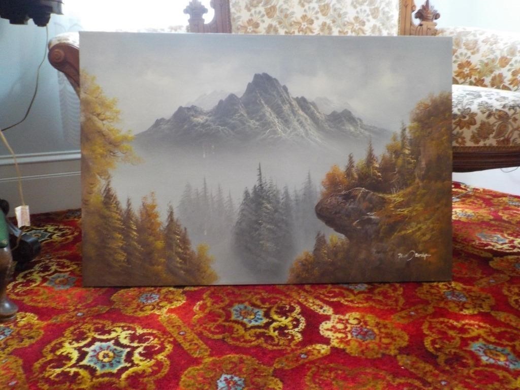 Modern painting on canvas