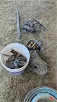 1955 Chevrolet pickup  parts steering gear and