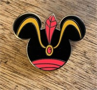 Jafar Aladdin Villains Mickey Mouse Icons Pin