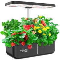 Tiltop Hydroponics Growing System 12 Pods Indoor