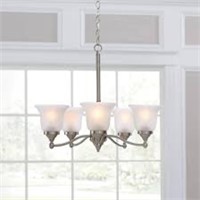 Project Source Roseall 5-light Brushed Nickel