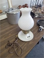 MILK GLASS LAMP