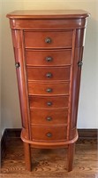 Standing Jewelry Armoire