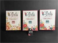 Birds Studio 3D Embellishment Kits