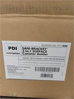 PDI Sani-Bracket SP4513-R 3-in-1 Canister Holder