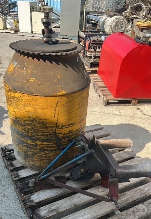 3-Point Hitch Hydraulic Drive Cement Mixer,