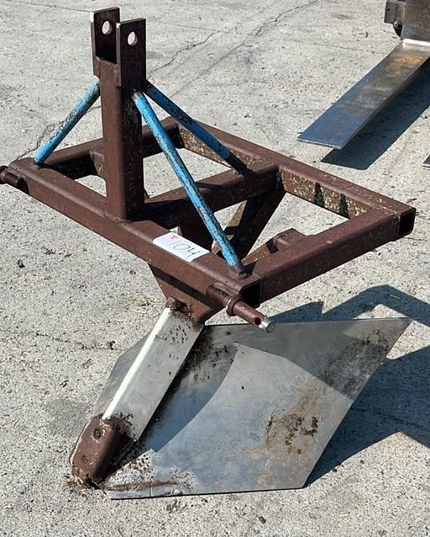 Homebuilt 3-Point Hitch Plow. Was Used for laying