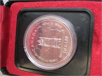 1977 Canadian One Dollar Coin in Case