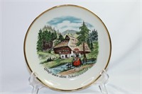 Black Forest Souvenir Bavaria Plate