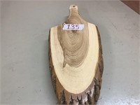 Live Edge Ash Charcuterie Board with Handle