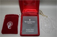 Waterford Crystal 12 Days of Christmas Ornament