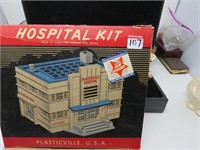 Early Plasticville Hospital Kit