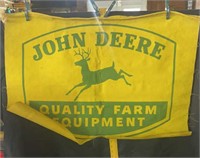 John Deere canvas type banner