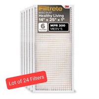 Lot of 24 Filters - Various Brands/Types of Furnac