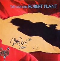 Robert Plant signed "Tall Cool One" album