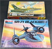 2 Vintage Model Kits MPC & Monogram Blackbird+