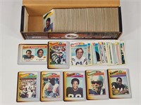 LARGE ASSORTMENT 1977 TOPPS FOOTBALL CARDS