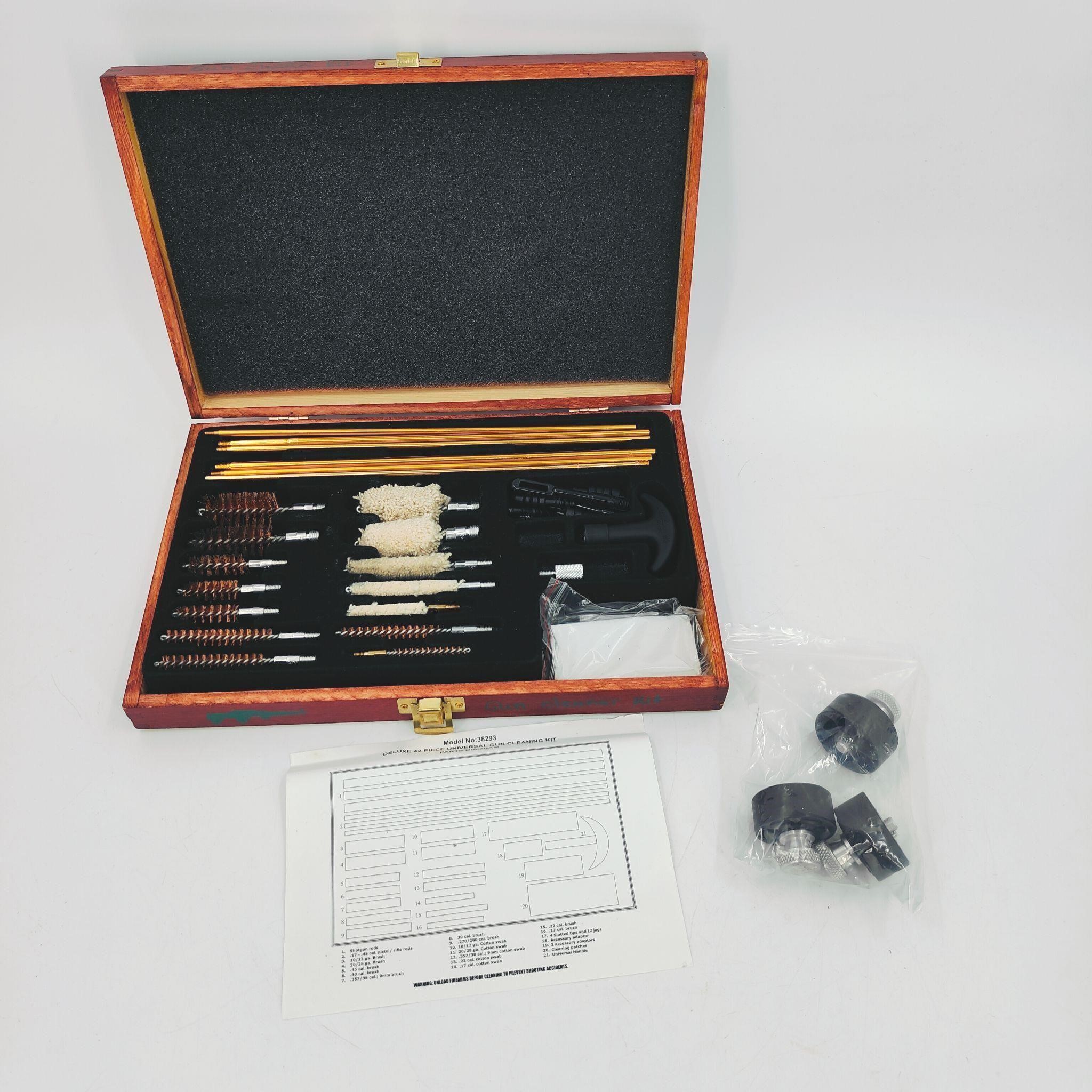 Gun Cleaning Kit with 357 Speed Loaders