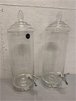 2 Fifth Avenue Provence Glass Drink Dispensers
