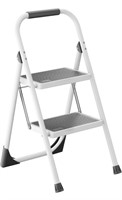 2 step portable folding step stool ladder