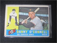 1960 TOPPS #192 DANNY O'CONNELL GIANTS