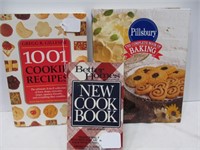Group of 3 cookbooks