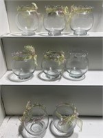 Clear glass vases NO SHIPPING