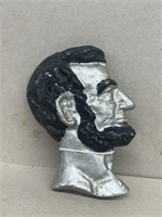President Lincoln aluminum wall hanging