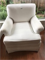 White fabric chair #2 (see note)