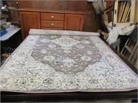 5'x8' Machine Made Rug (New) Tan