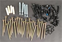 Variety of Different Screws and Washers