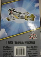 Super Sized P-51 3-D Kite With 50" Wingspan