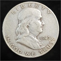 1949-D Franklin Half Dollar