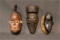 Group of 3 African Masks #1