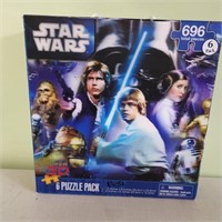 Star Wars 3-D Six -Pack Puzzles, 2011