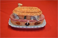 Noah's Ark Butter Dish