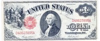 Coin 1917 $1 United States Note Fine-VF