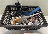 LOT OF VARIOUS TOOLS WITH HAND SAW AND MORE